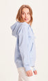 Knowledge Cotton Apparel Basic hoodie sweat - Chambray Blue